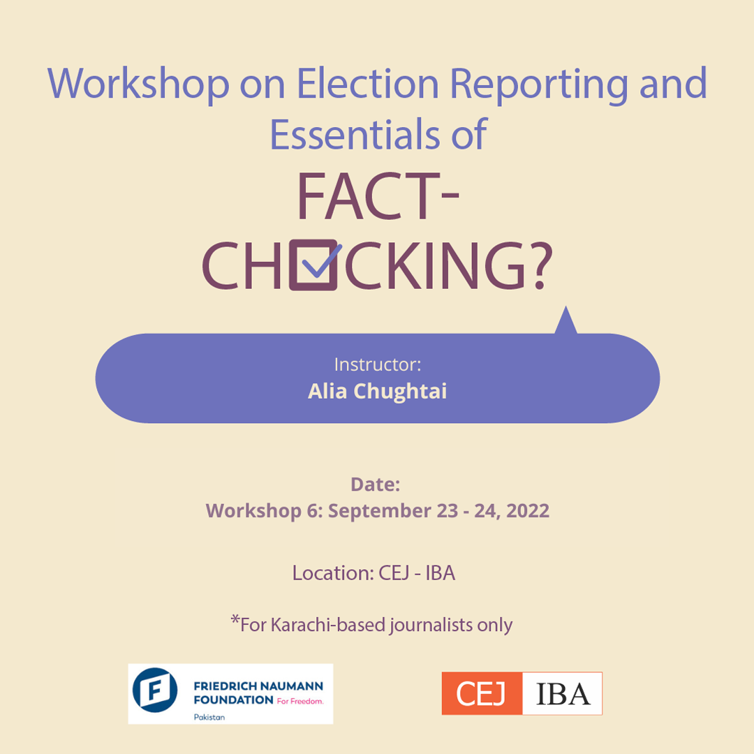 Election Reporting and Essentials of Fact-Checking