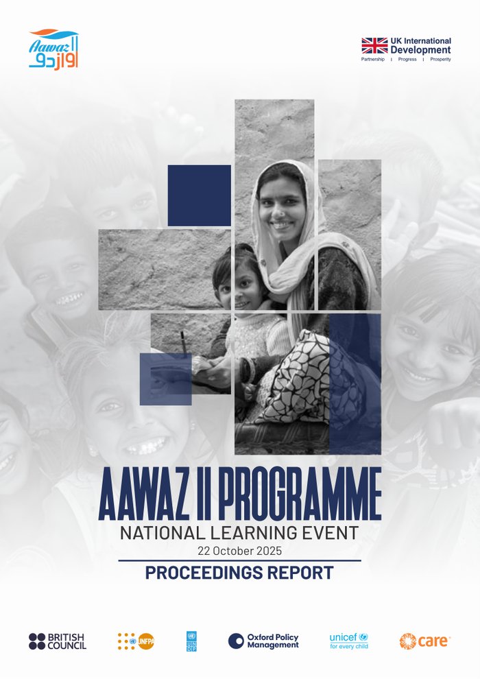 Aawaz II National Learning Event (NLE) Proceedings Report
