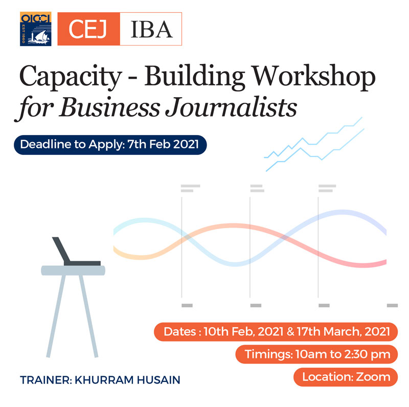 Capacity - Building Workshop for Business Journalists - OICCI