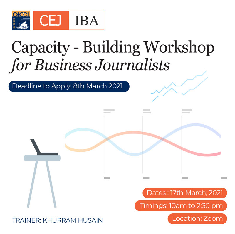 Capacity - Building Workshop for Business Journalists - OICCI