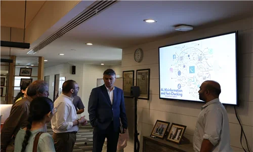 CEJ Hosts UNESCO Delegation for Dialogue on AI, Misinformation and Media Literacy