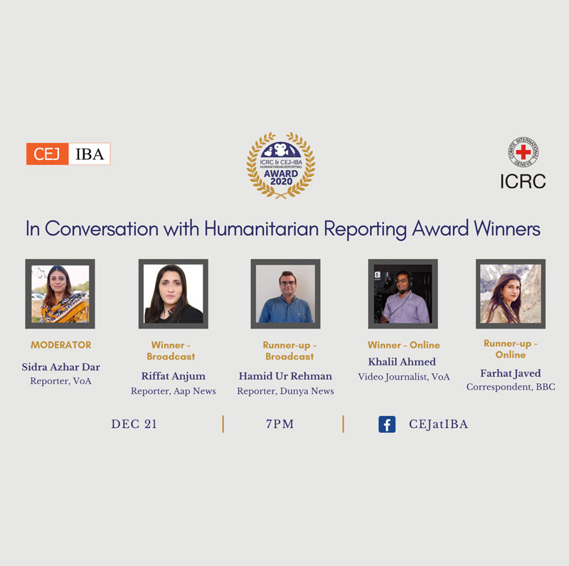 In Conversation with Humanitarian Reporting Award Winners 1
