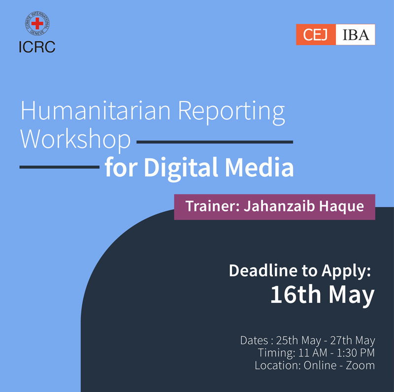 Humanitarian Reporting for Digital Media - ICRC
