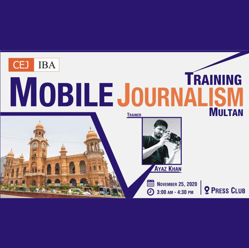 Mobile Journalism Training