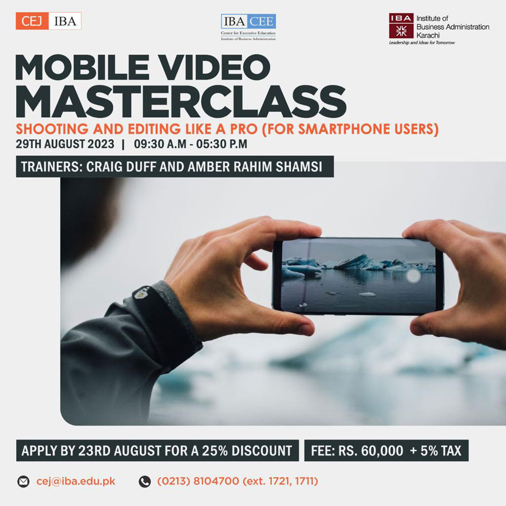 Mobile Video Masterclass
