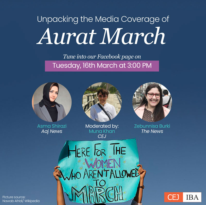Unpacking the media coverage of Aurat March - Webinar